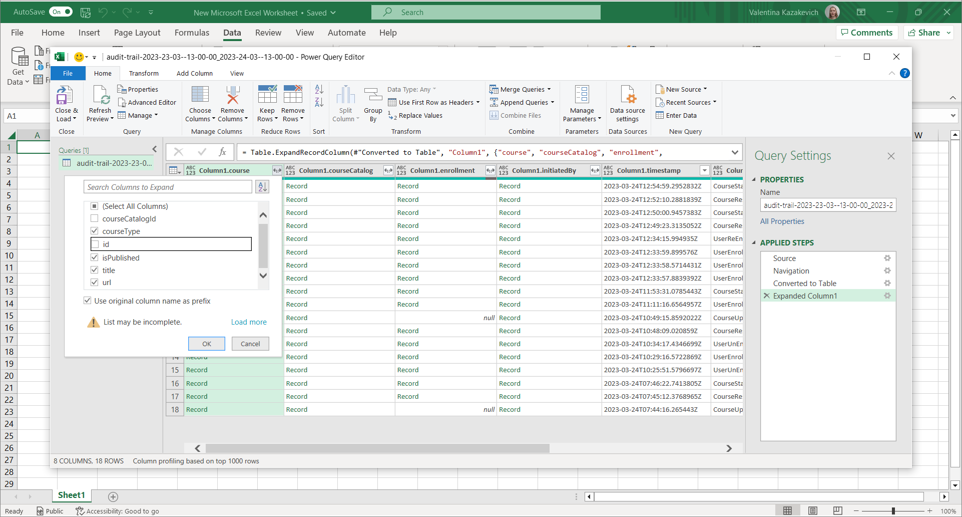 configure_column_in_Excel